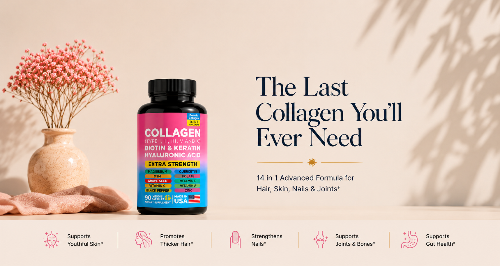 LaCellora 14-in-1 Premium Collagen Formula